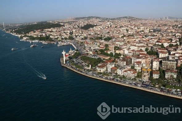 Avrasya Tüneli ilk kez havadan görüntülendi