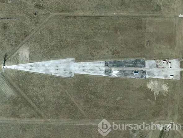 Google Earth'e yansıyan sıradışı görüntüler