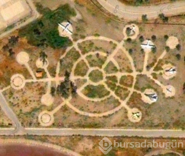 Google Earth'e yansıyan sıradışı görüntüler