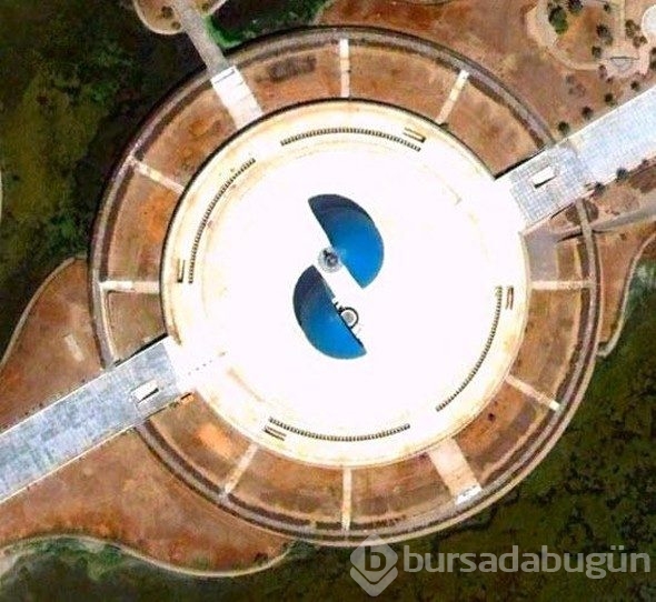 Google Earth'e yansıyan sıradışı görüntüler