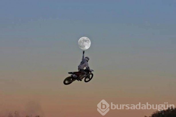 Ay'ı hiç böyle görmediniz