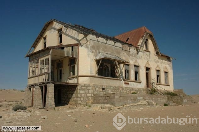 Çöl tarafından yutulan şehir: Kolmanskop
