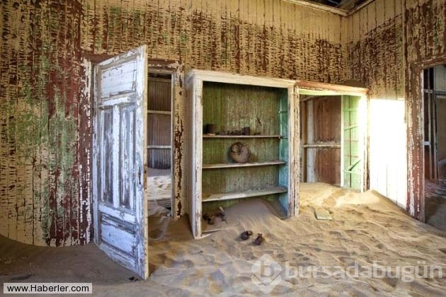 Çöl tarafından yutulan şehir: Kolmanskop