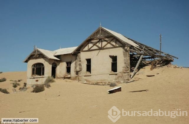 Çöl tarafından yutulan şehir: Kolmanskop
