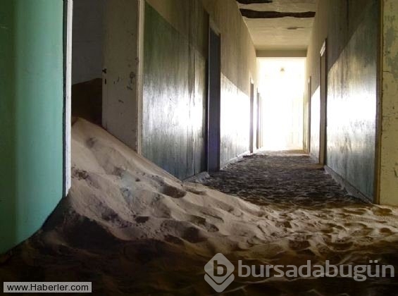 Çöl tarafından yutulan şehir: Kolmanskop