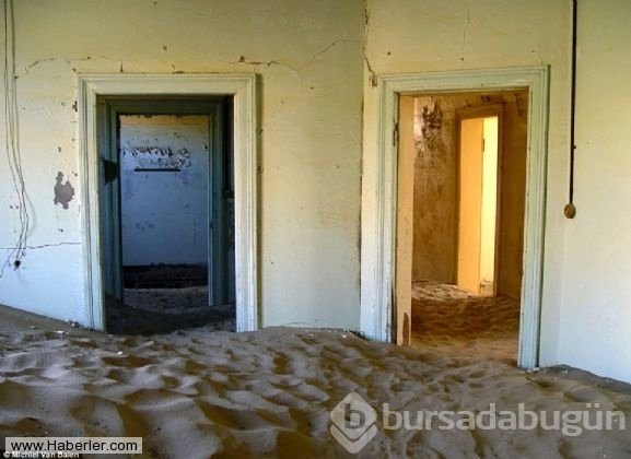 Çöl tarafından yutulan şehir: Kolmanskop
