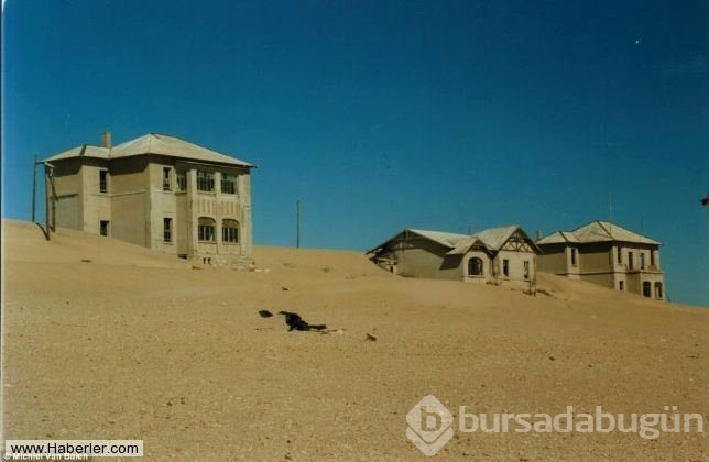 Çöl tarafından yutulan şehir: Kolmanskop