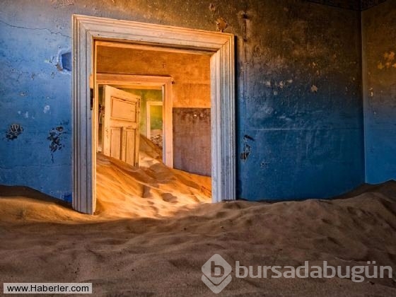 Çöl tarafından yutulan şehir: Kolmanskop