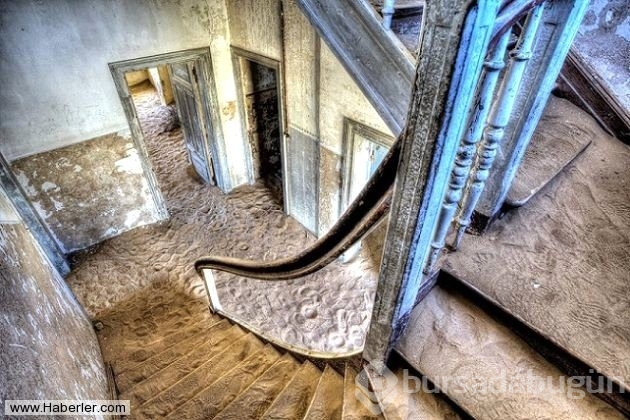 Çöl tarafından yutulan şehir: Kolmanskop
