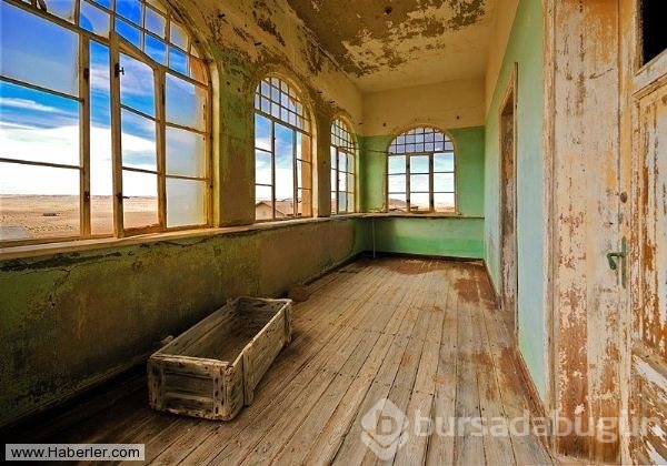 Çöl tarafından yutulan şehir: Kolmanskop