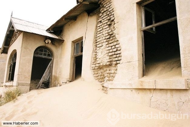 Çöl tarafından yutulan şehir: Kolmanskop