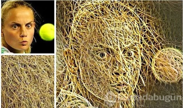 Rastgele fotoğrafları birleştirince...
