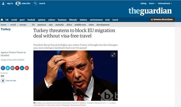 Avrupa basını: Erdoğan tehdit ediyor

