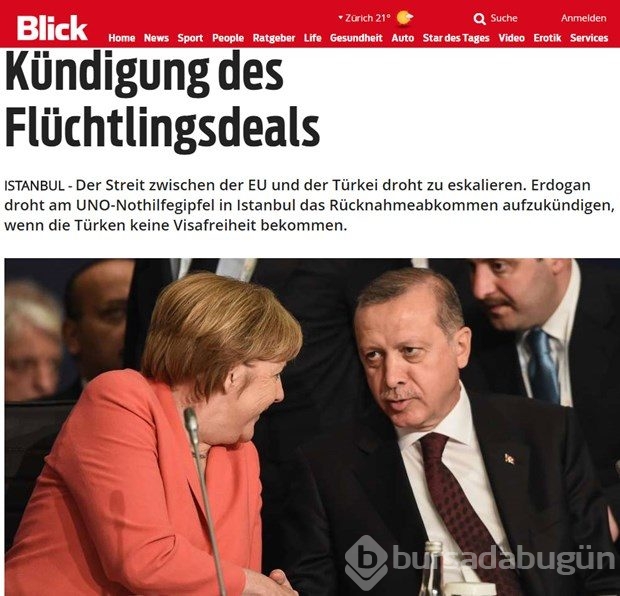 Avrupa basını: Erdoğan tehdit ediyor
