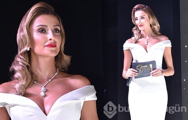 Özge Ulusoy şıklığı ve güzelliğiyle büyüledi
