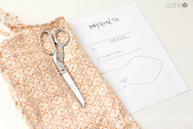 En pratik bandana yapımı