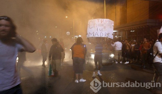Trump'a protesto