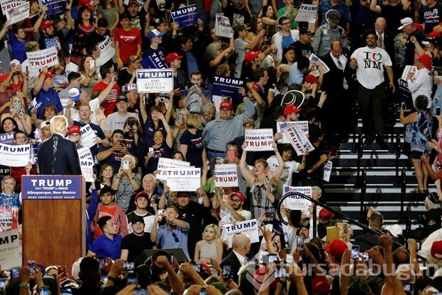 Trump'a protesto