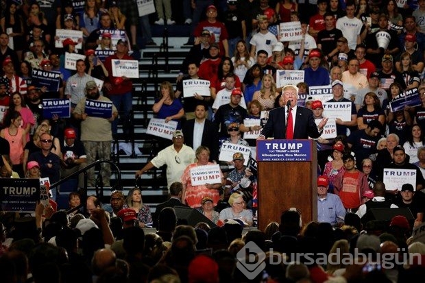 Trump'a protesto