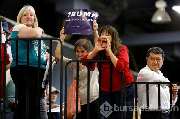 Trump'a protesto