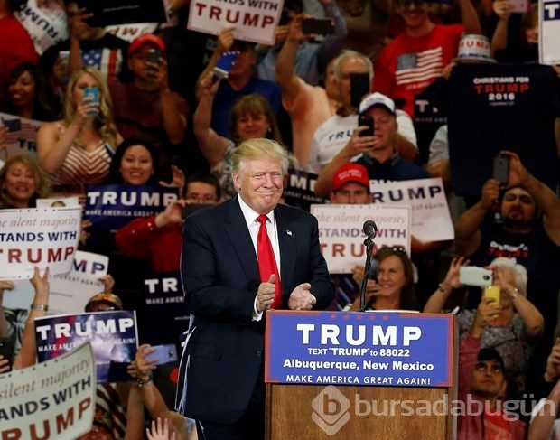 Trump'a protesto
