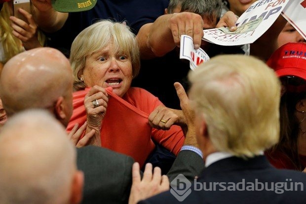 Trump'a protesto