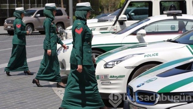 Dubai polisinin garajı dudak uçuklattı
