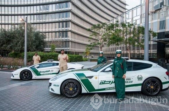 Dubai polisinin garajı dudak uçuklattı