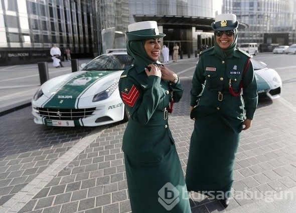 Dubai polisinin garajı dudak uçuklattı