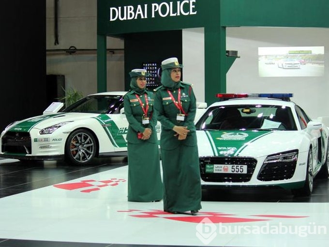 Dubai polisinin garajı dudak uçuklattı