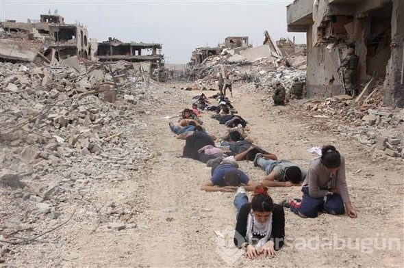 Nusaybin'de 42 PKK'lı terörist böyle teslim oldu...
