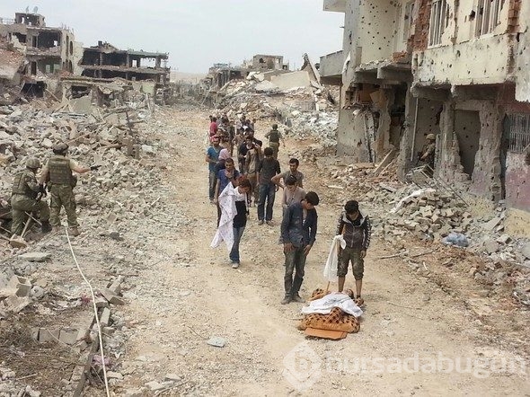 Nusaybin'de 42 PKK'lı terörist böyle teslim oldu...