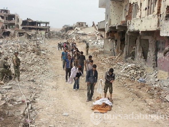 Nusaybin'de 42 PKK'lı terörist böyle teslim oldu...