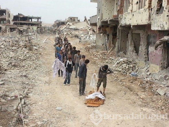 Nusaybin'de 42 PKK'lı terörist böyle teslim oldu...