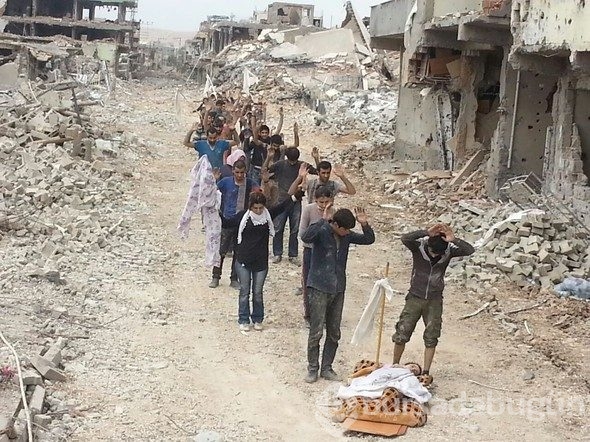 Nusaybin'de 42 PKK'lı terörist böyle teslim oldu...