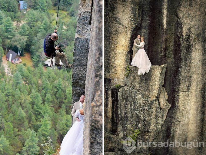 Konseptli düğün fotoğrafları