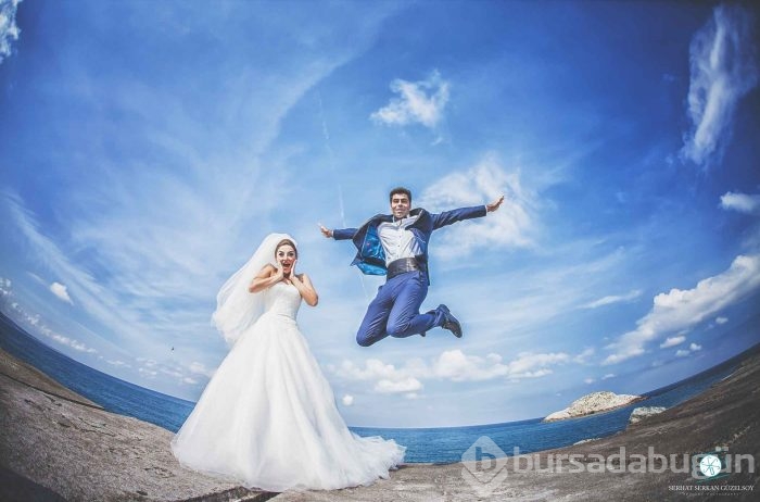 Konseptli düğün fotoğrafları