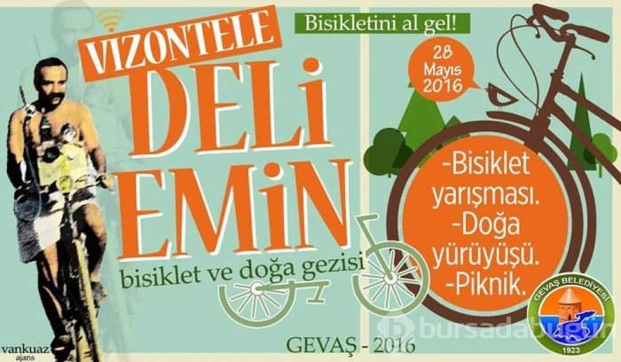 Gevaş'ta 'Deli Emin Bisiklet Şenliği'