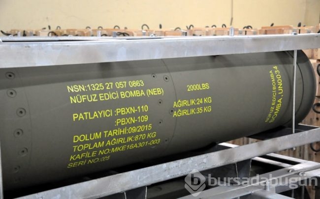 'Sığınak delen' milli bomba üretildi