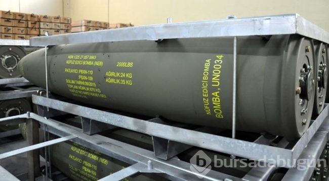 'Sığınak delen' milli bomba üretildi