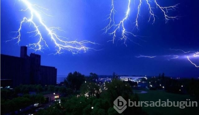 Harika yıldırım fotoğrafları