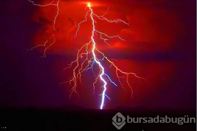 Harika yıldırım fotoğrafları