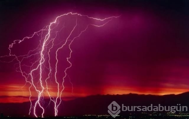 Harika yıldırım fotoğrafları