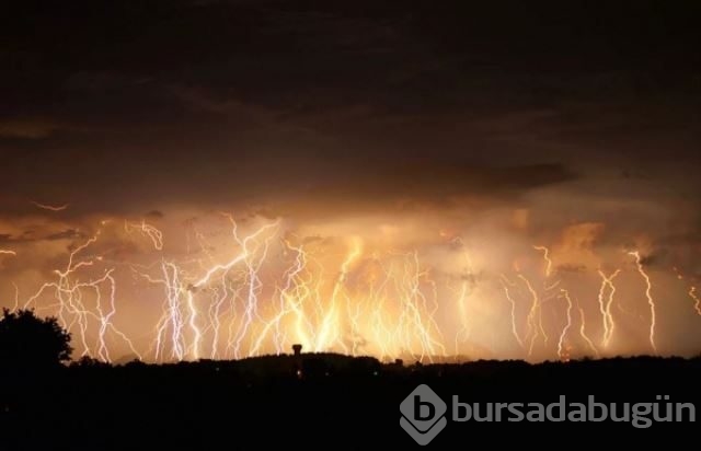 Harika yıldırım fotoğrafları