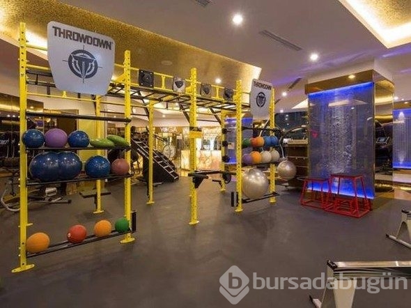 Böyle spor salonu görülmedi