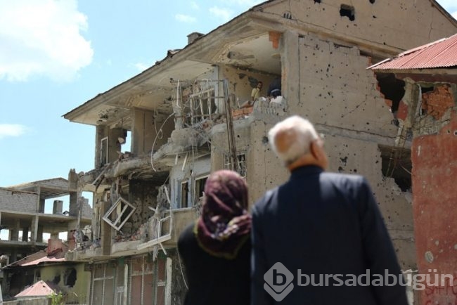 Yüksekova'da korkunç görüntüler
