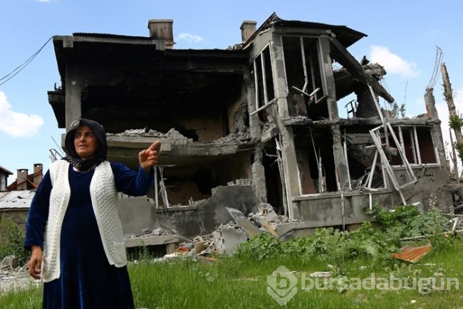 Yüksekova'da korkunç görüntüler
