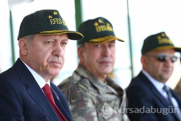 Cumhurbaşkanı ve Başbakan Efes 2016 tatbikatında