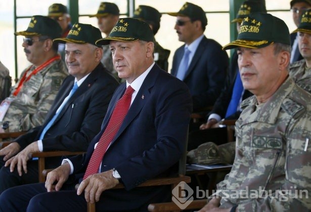 Cumhurbaşkanı ve Başbakan Efes 2016 tatbikatında