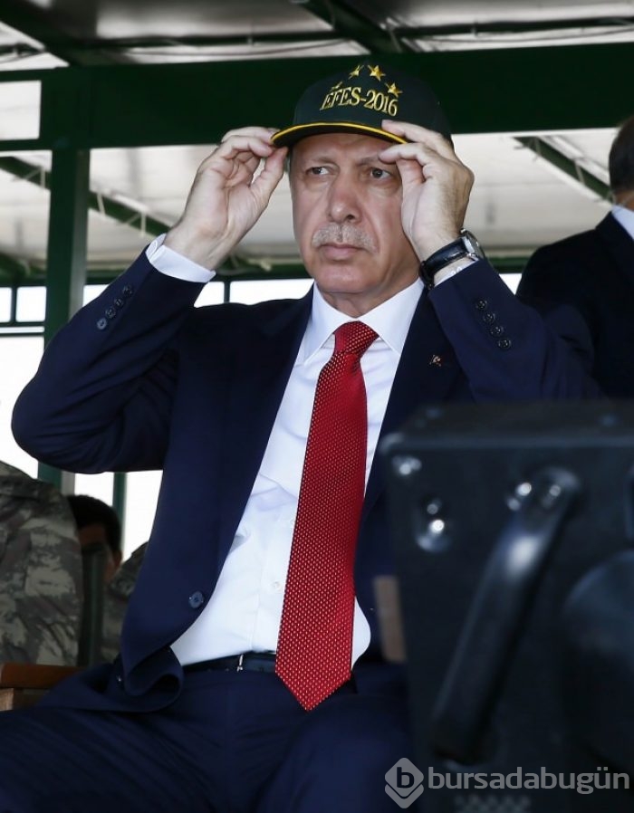 Cumhurbaşkanı ve Başbakan Efes 2016 tatbikatında